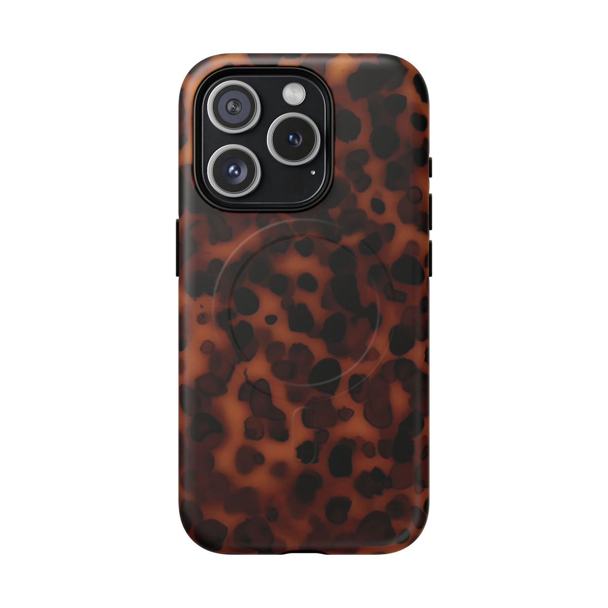 Shell Game | Dark Tortoiseshell Print MagSafe Case
