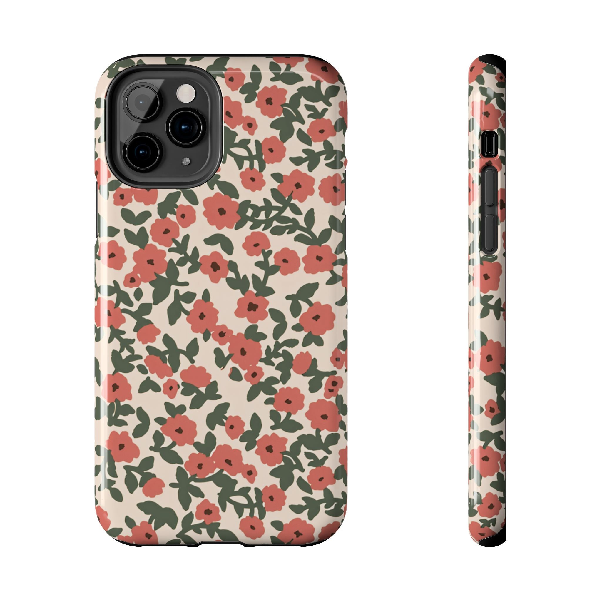 Painted Petals Floral iPhone Case