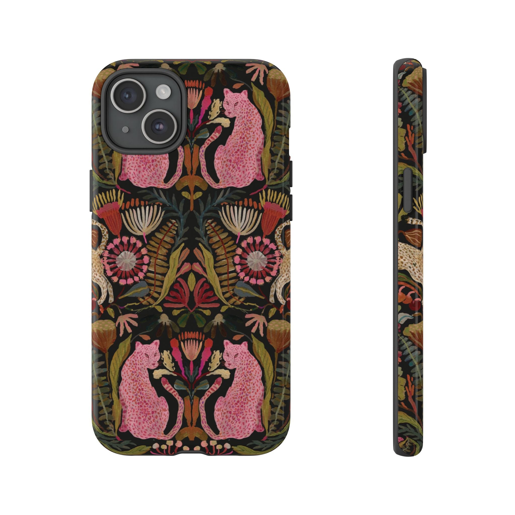 Leopard Garden iPhone Case