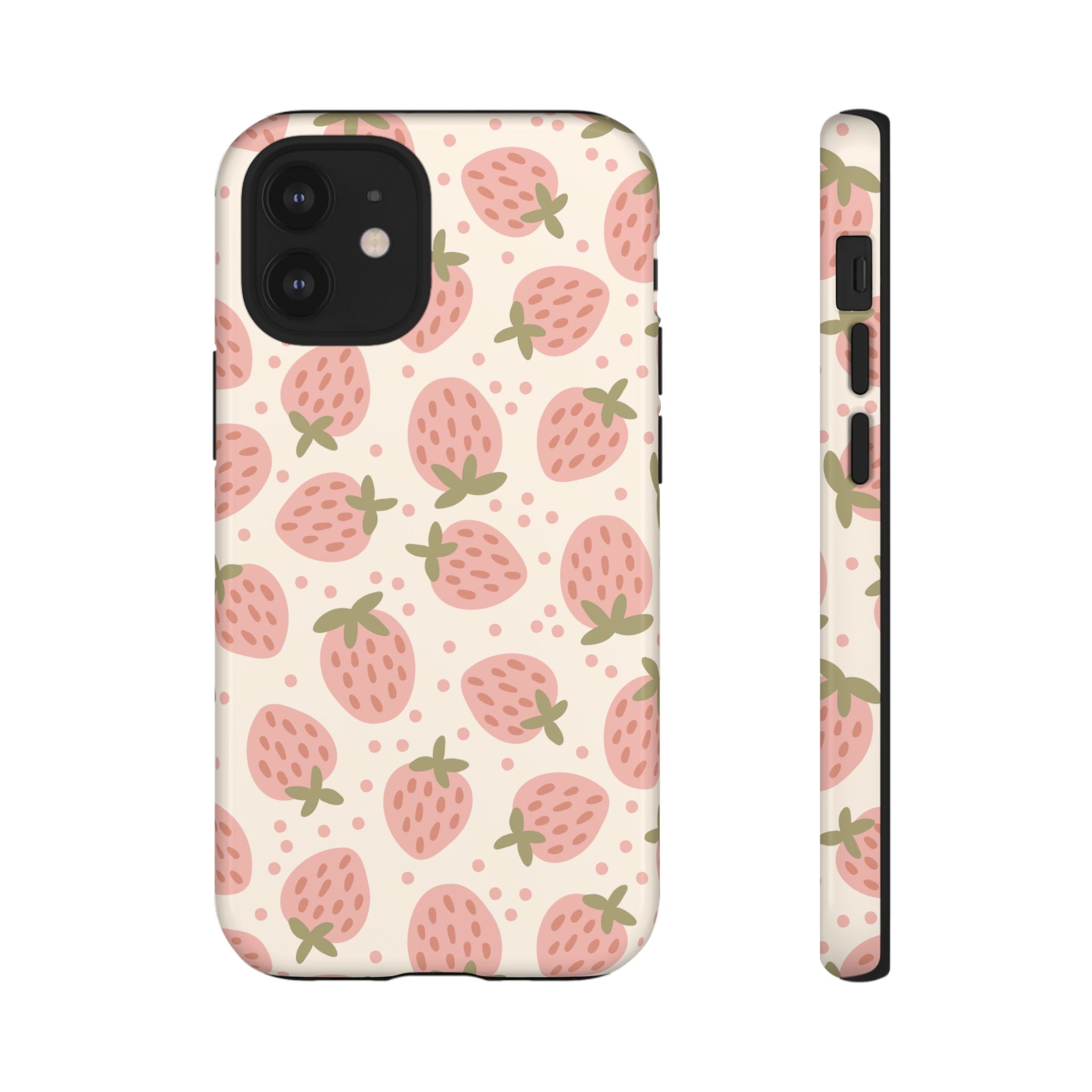 Strawberry Cream iPhone Case