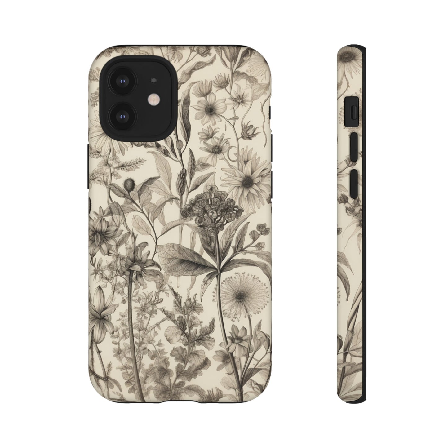 Vintage Wildflowers | Neutral Floral Case