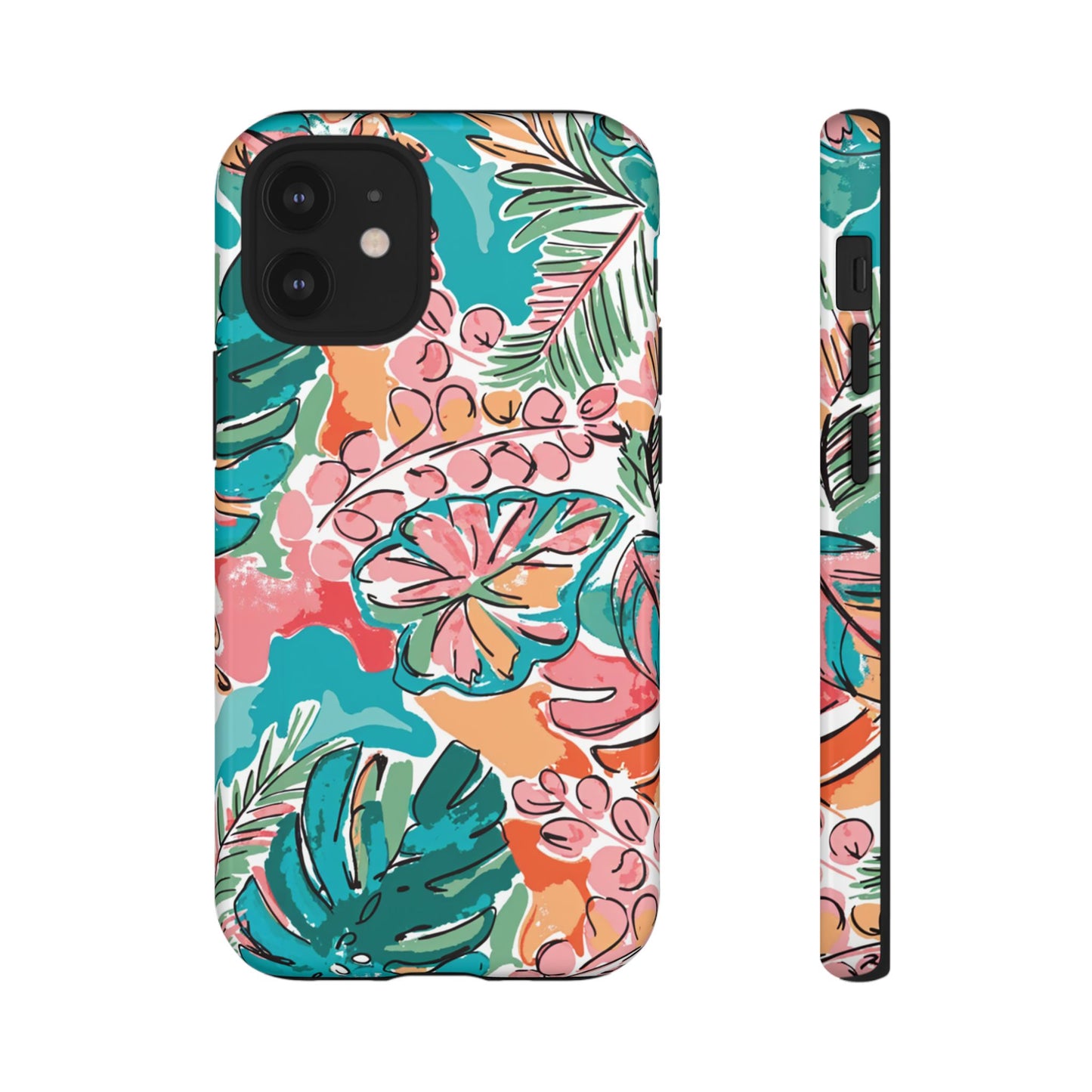 Tropical Botanical | Watercolor Botanical Case