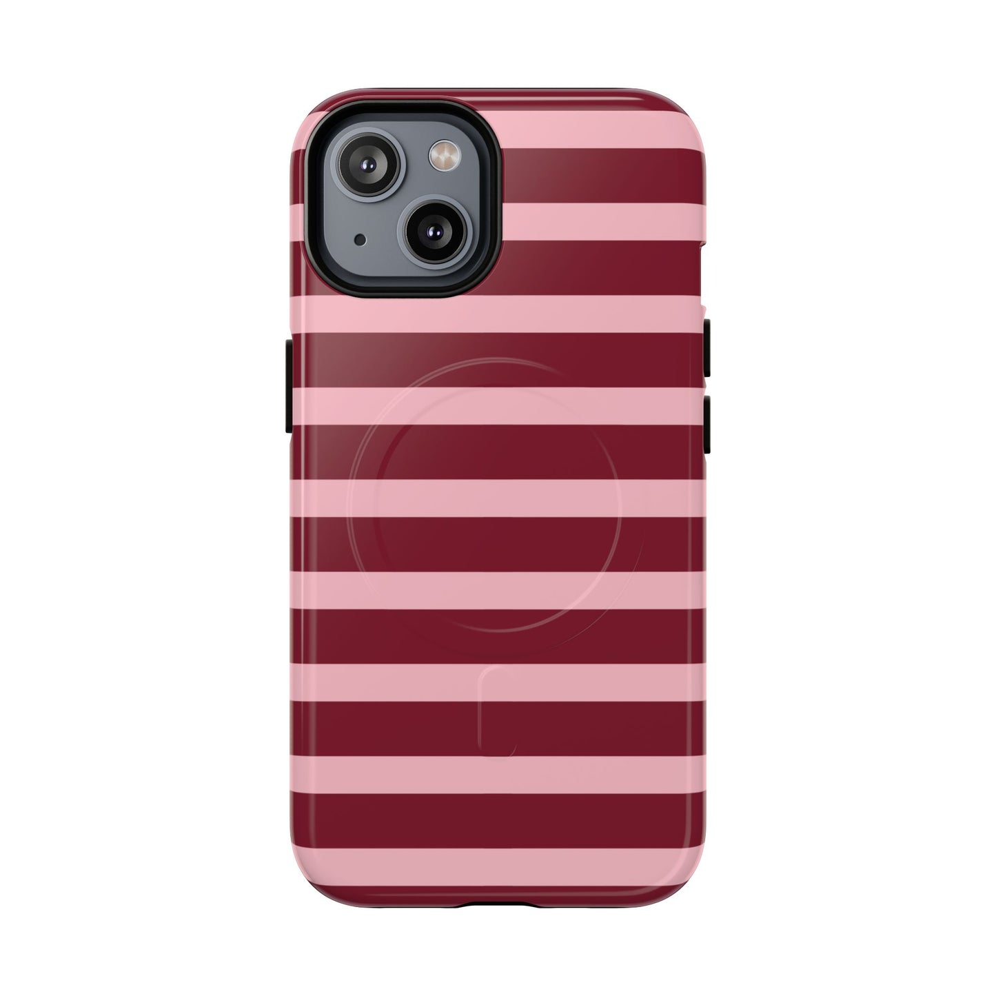 Very Berry | Striped MagSafe Case