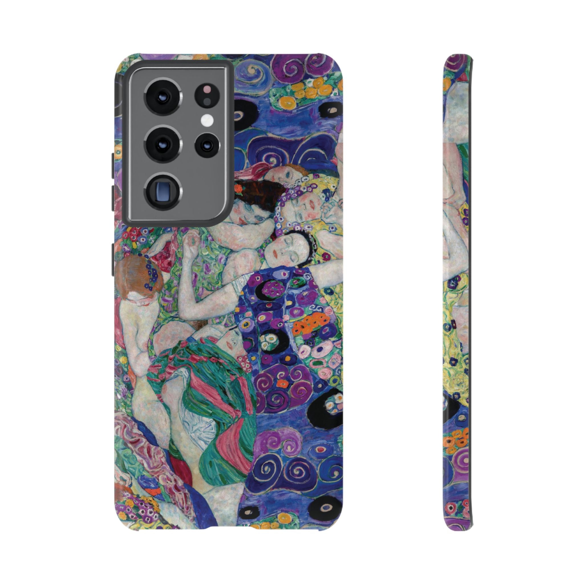 The Maiden Klimt Collage Galaxy Case