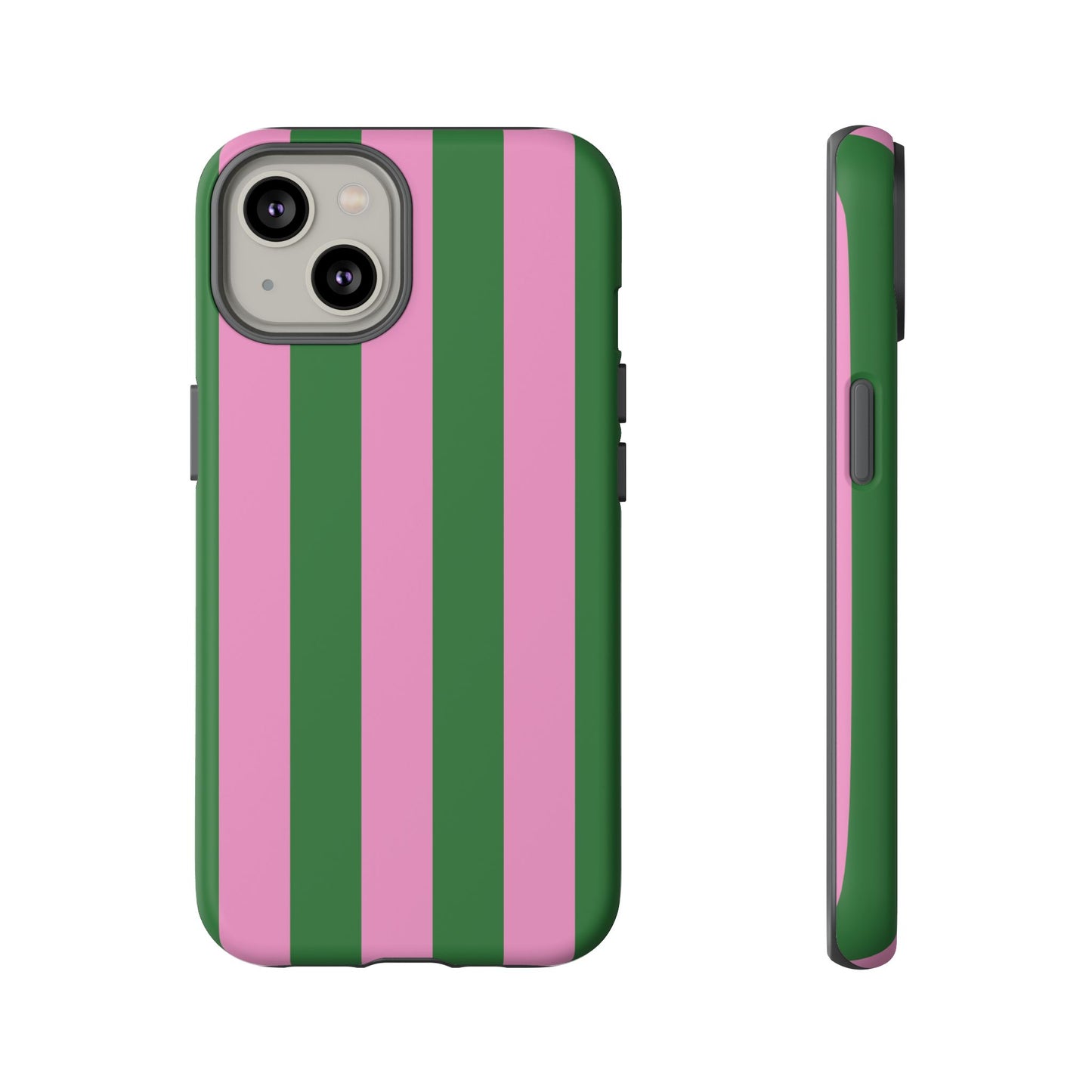 Retro Stripe | Pink & Green Y2K Case