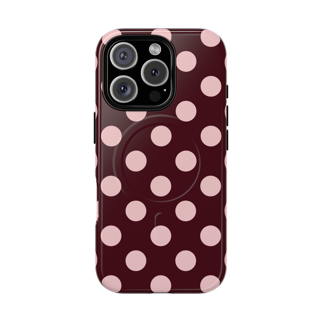 On the Dot Bold Polk Dot MagSafe Case