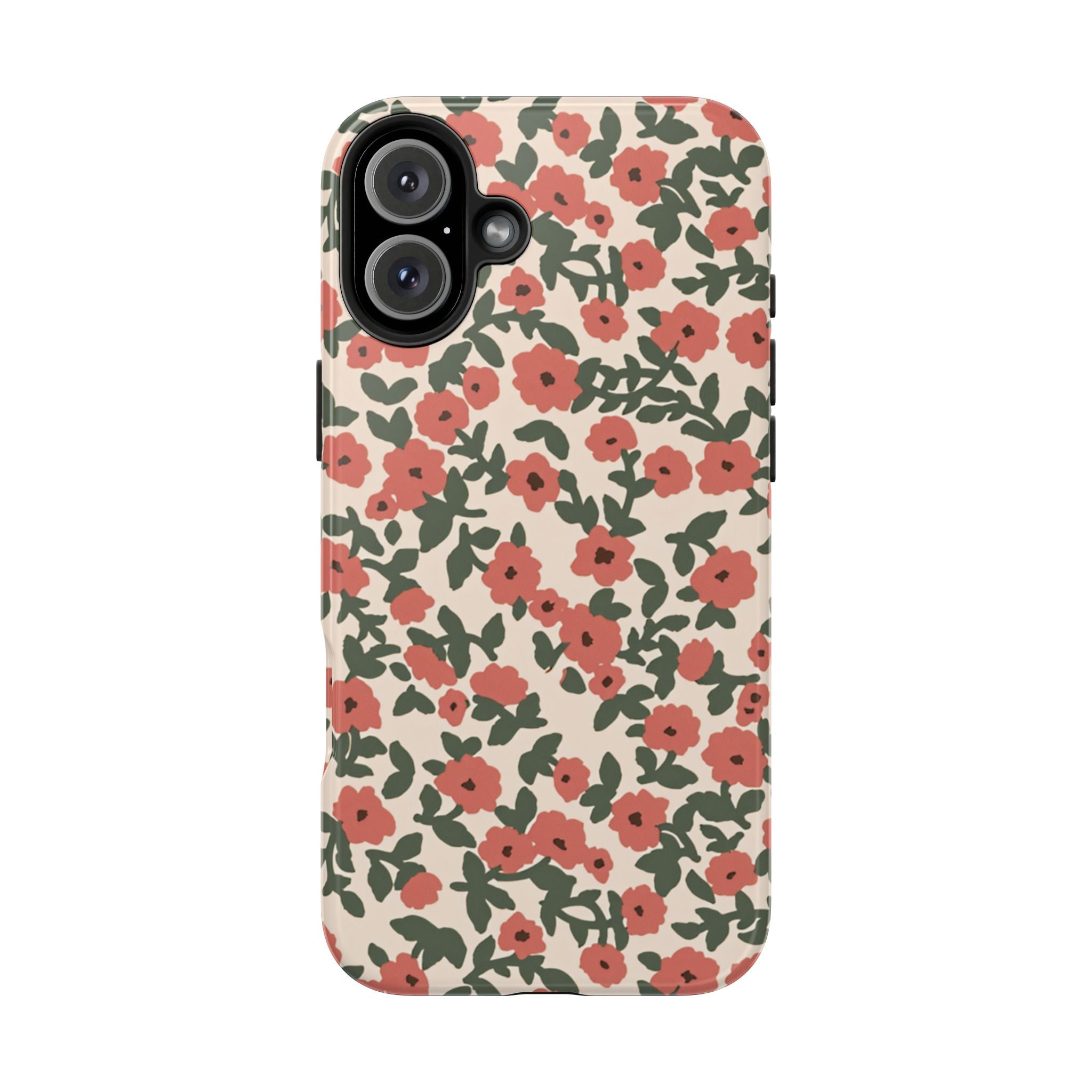 Painted Petals Floral iPhone Case