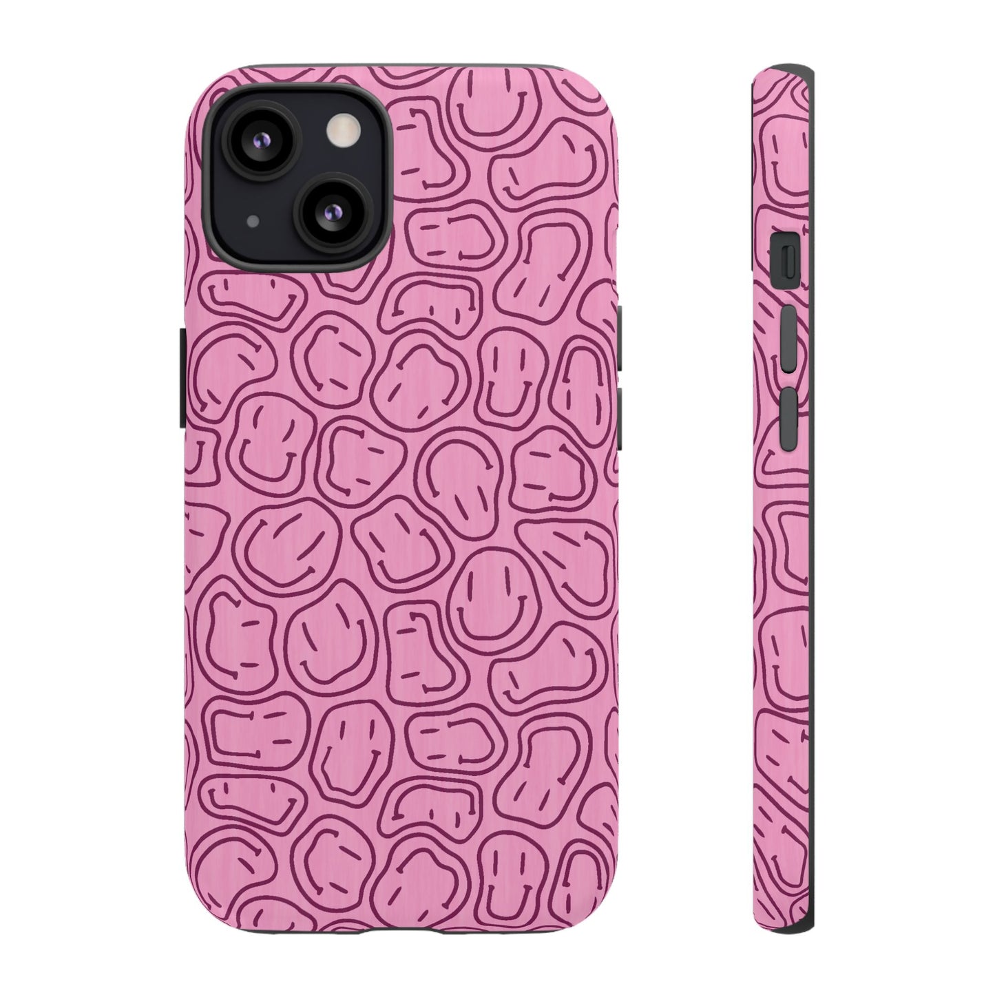 All Smiles | Pink Smiley Face Case