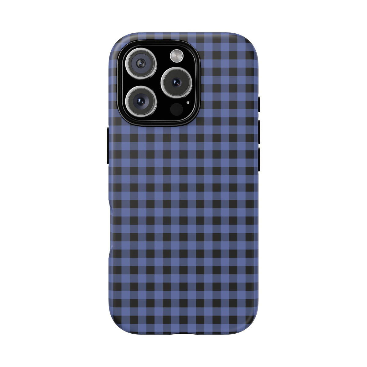 Blueberry Jam | Blue Gingham iPhone Case