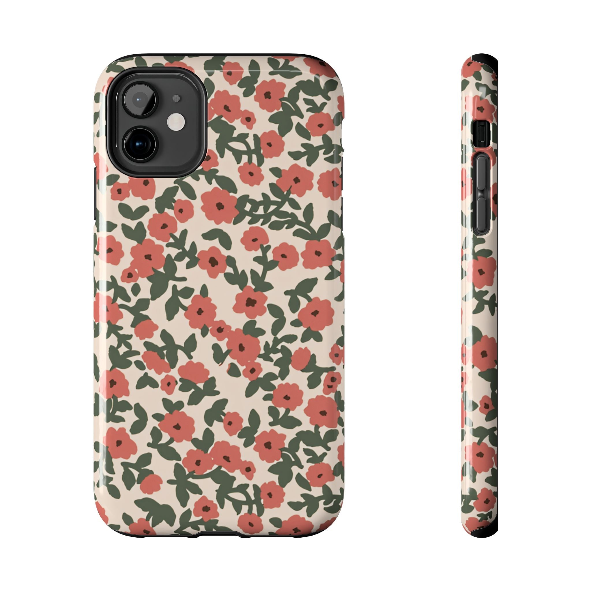 Painted Petals Floral iPhone Case