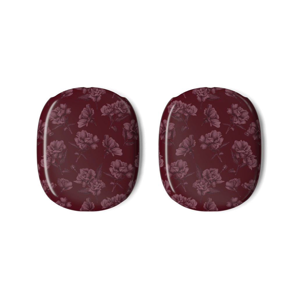 Femme Fatale | Burgundy Floral AirPods Max Case