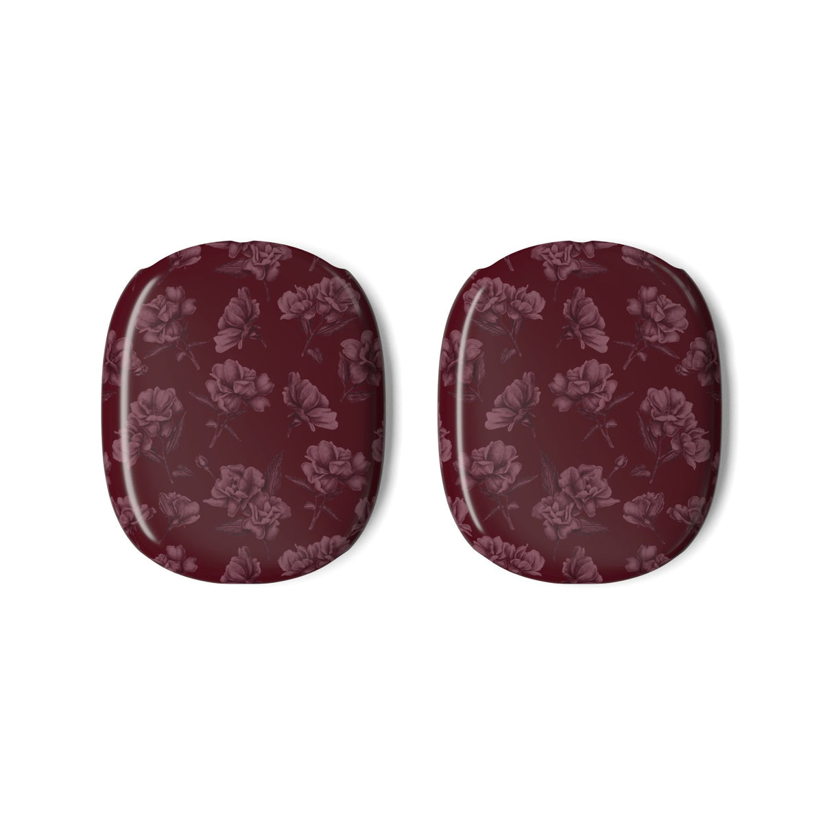 Femme Fatale | Burgundy Floral AirPods Max Case