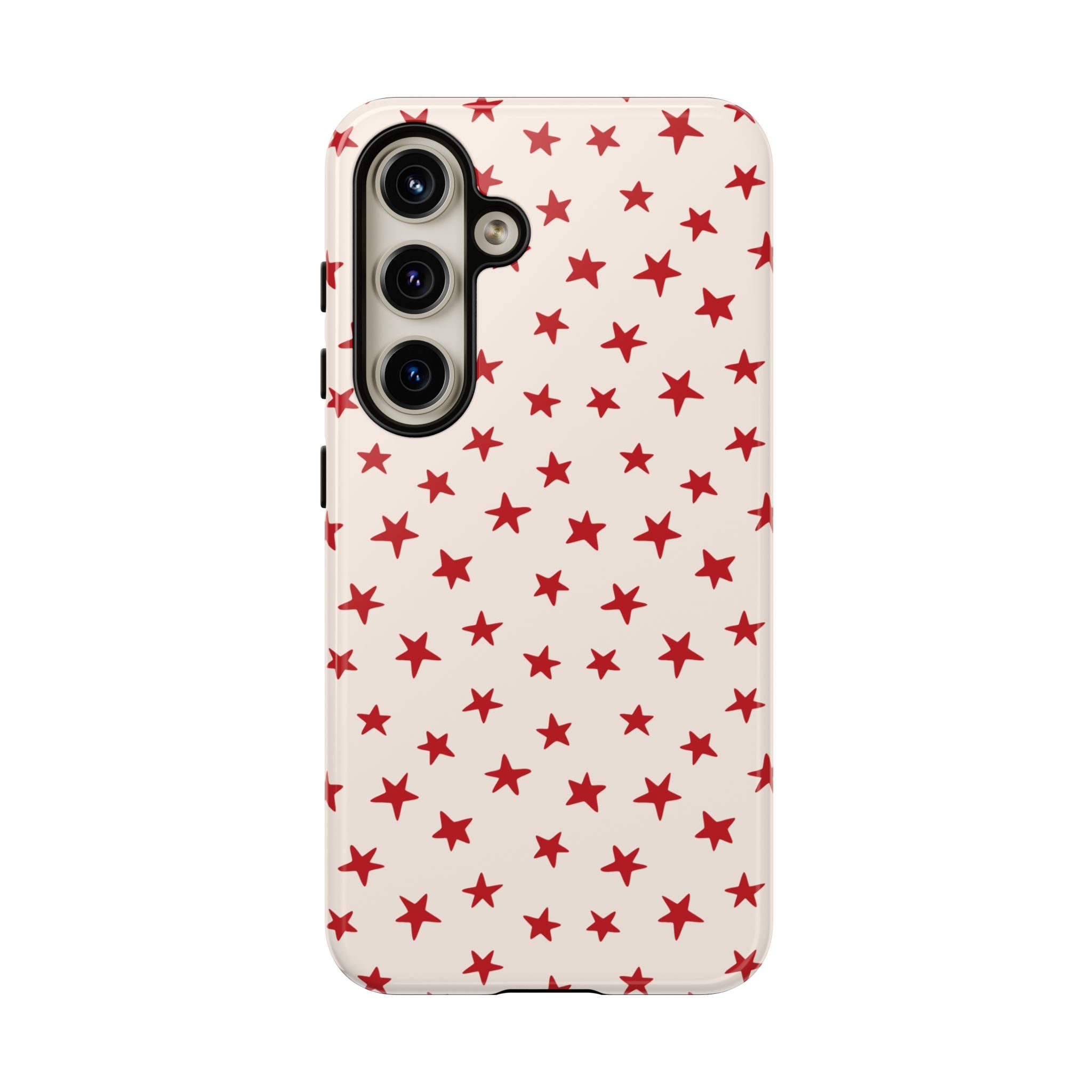 Starstruck Red Stars Galaxy Case