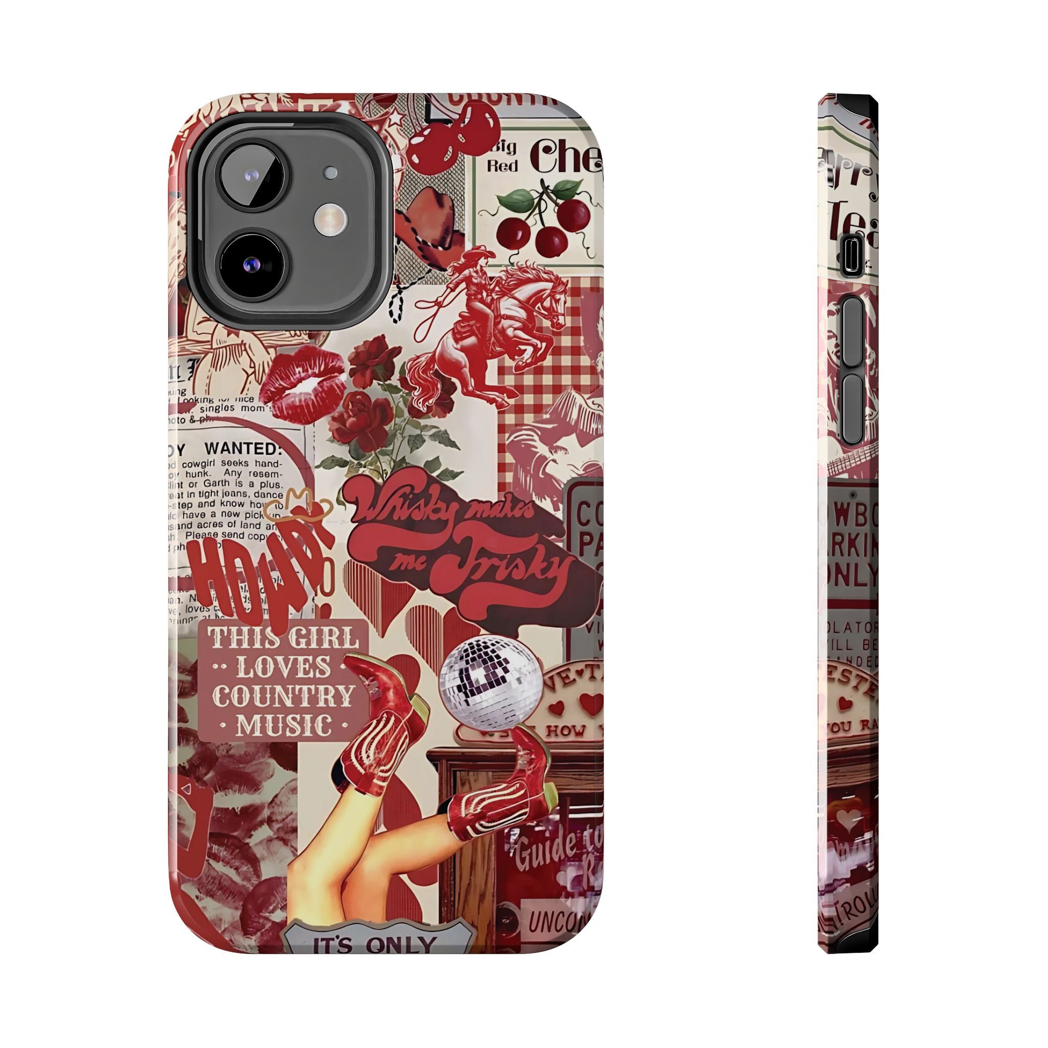Cowgirl Glam Western iPhone Case