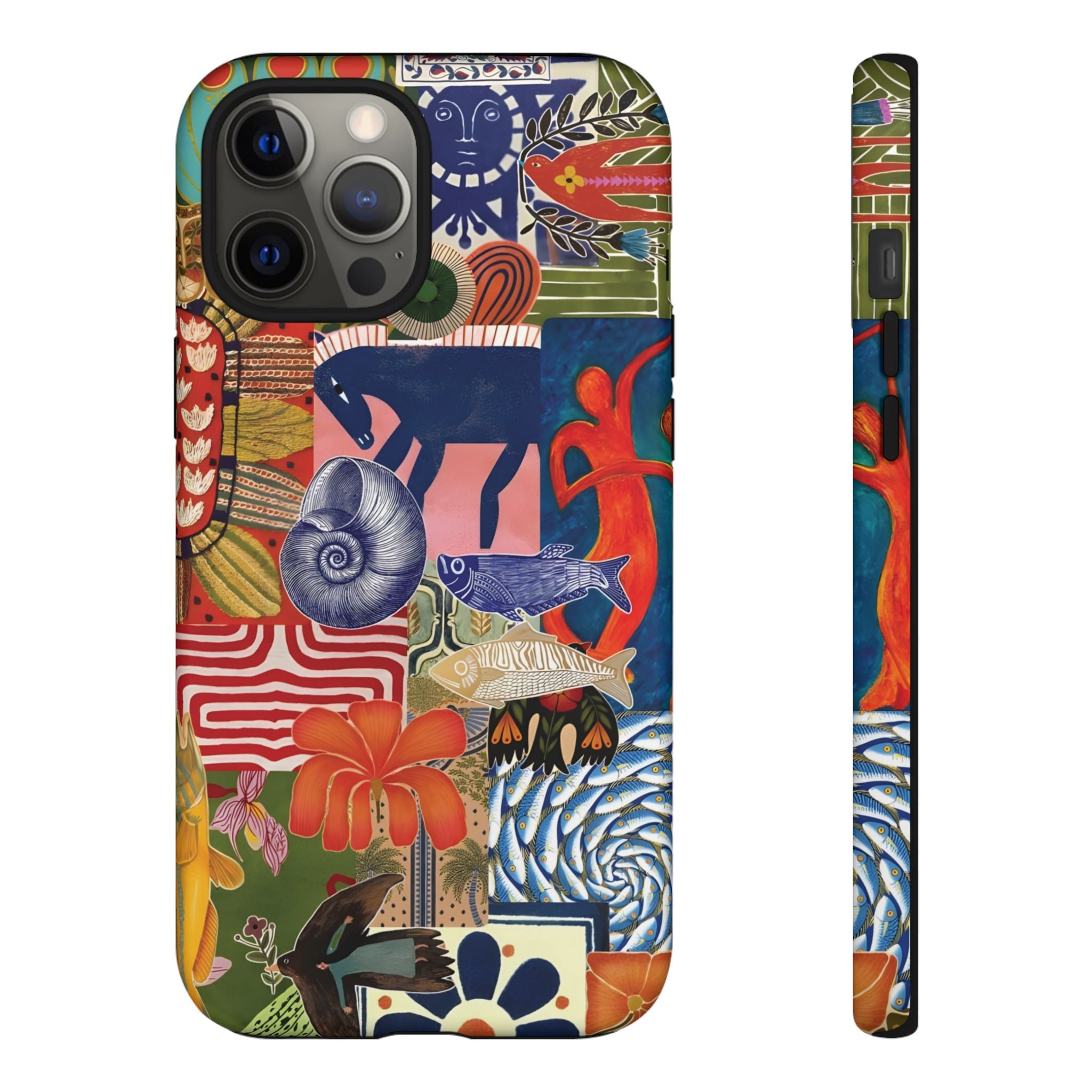 Artful Chaos | Art Collage iPhone Case