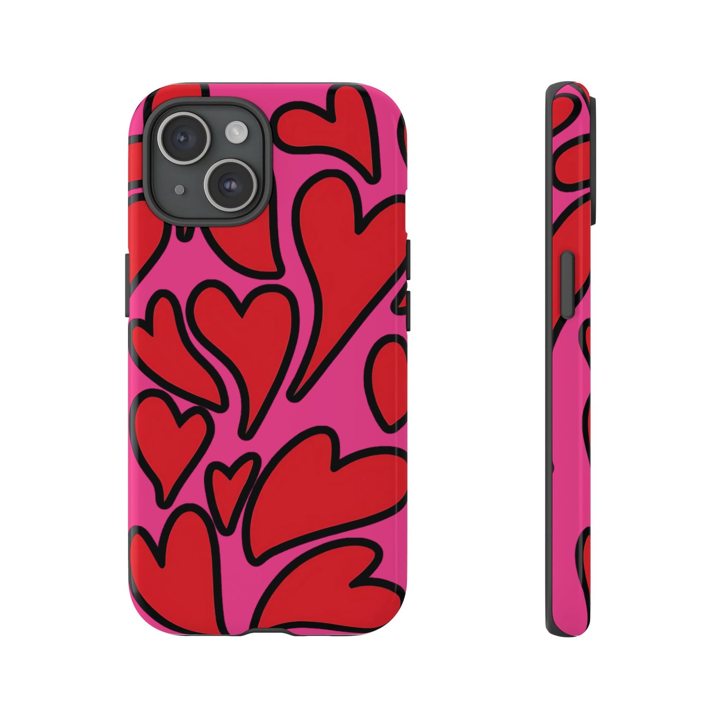 Summer Love | Retro Hearts iPhone Case