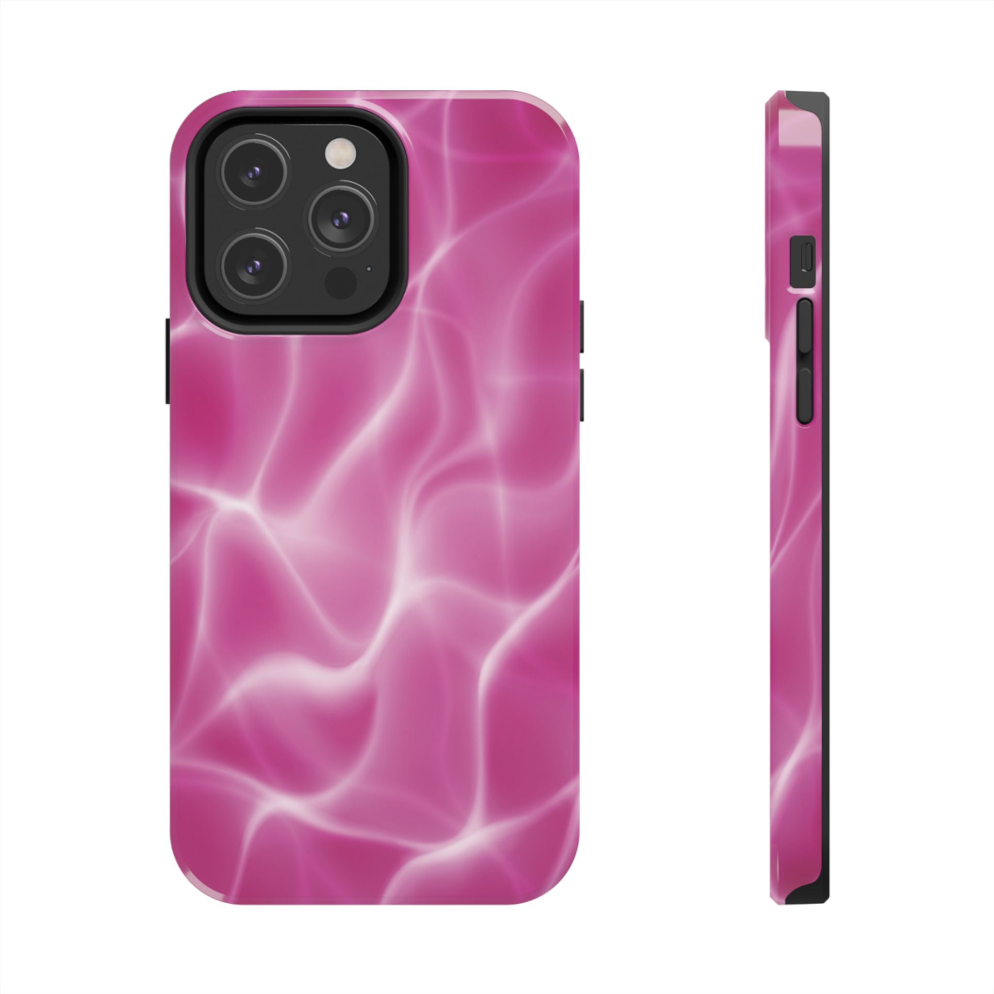 Pool Daze Pink Abstract iPhone Case