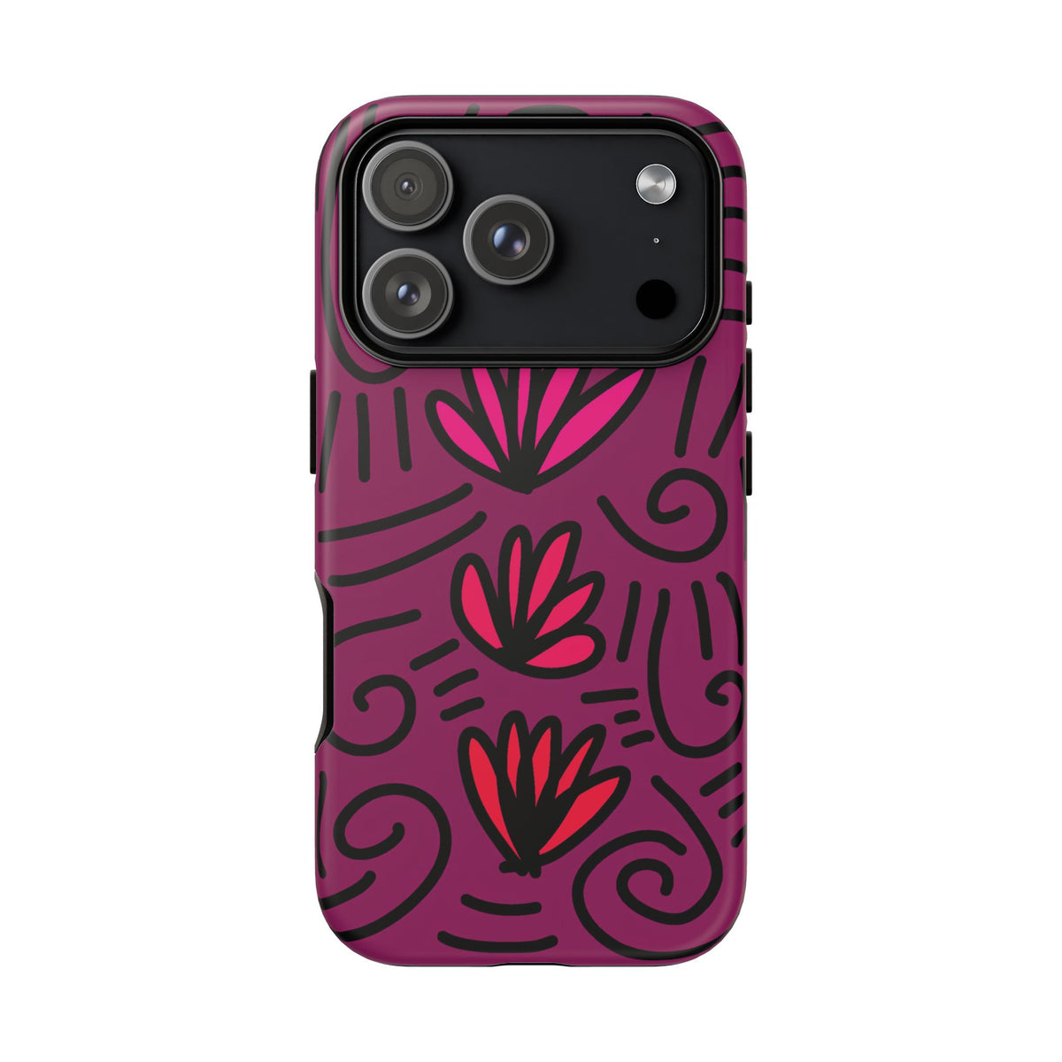 Doodle Crush | Abstract Floral iPhone Case