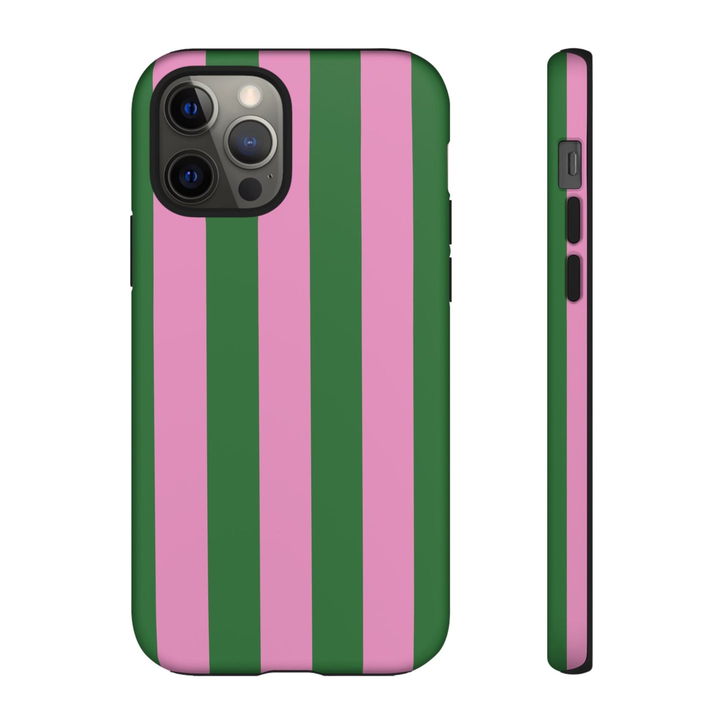 Retro Stripe | Pink & Green Y2K Case