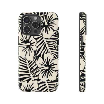 Funda para iPhone con estampado de flores tropicales de Island Girl