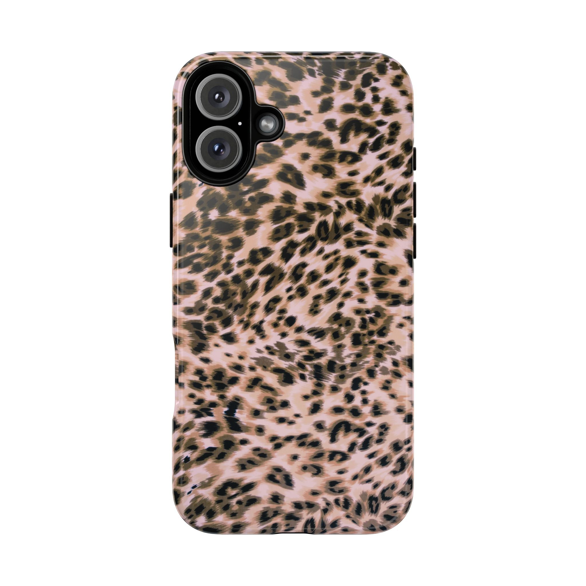 Funda para iPhone con estampado de leopardo ruborizado | Flirt