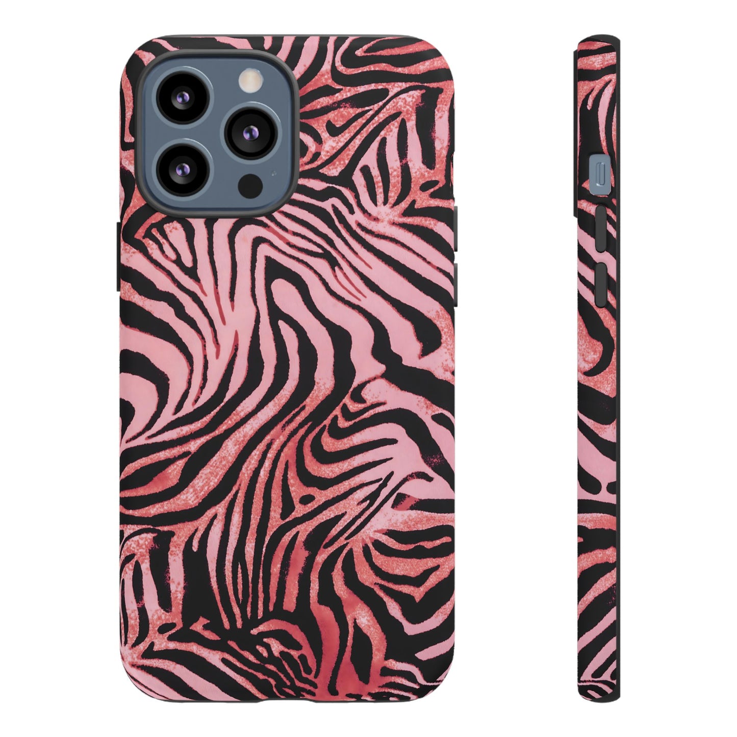 Rosy Zebra | Pink Animal Print Case