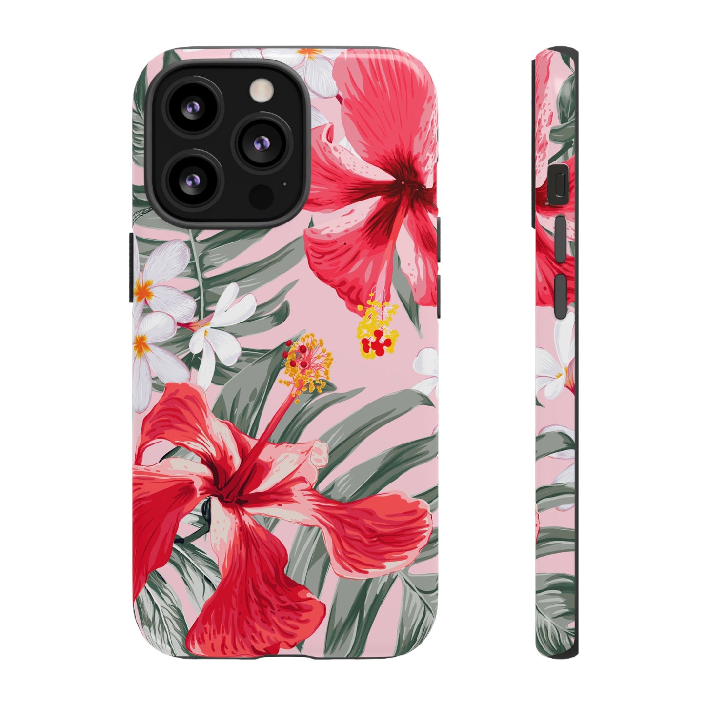 Pua | Pink Hibiscus Floral Case