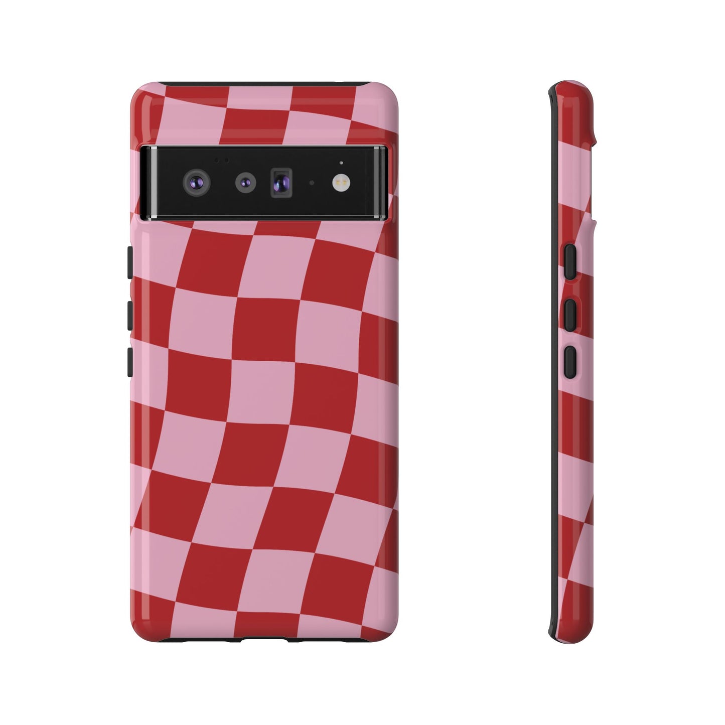 In Check | Wavy Checkerboard Case