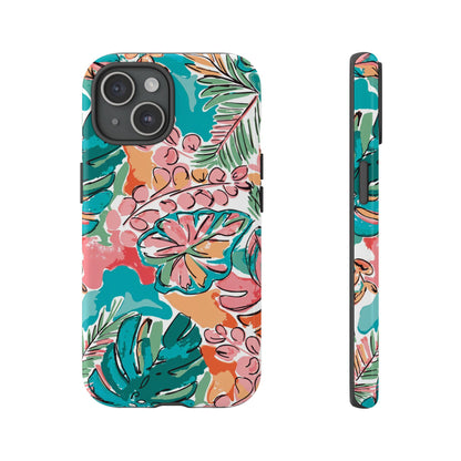 Tropical Botanical | Watercolor Botanical Case