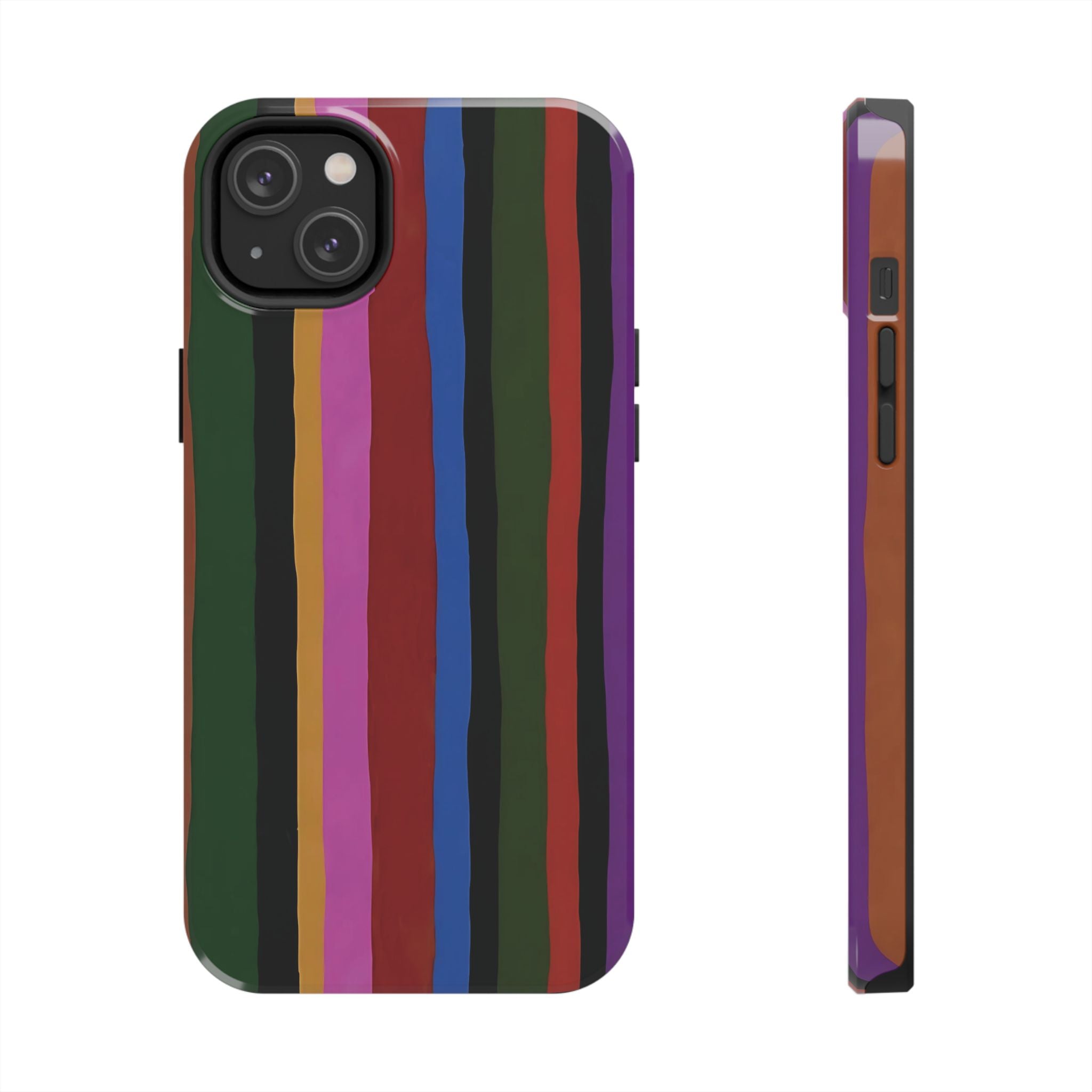 Painted Stripes iPhone Case