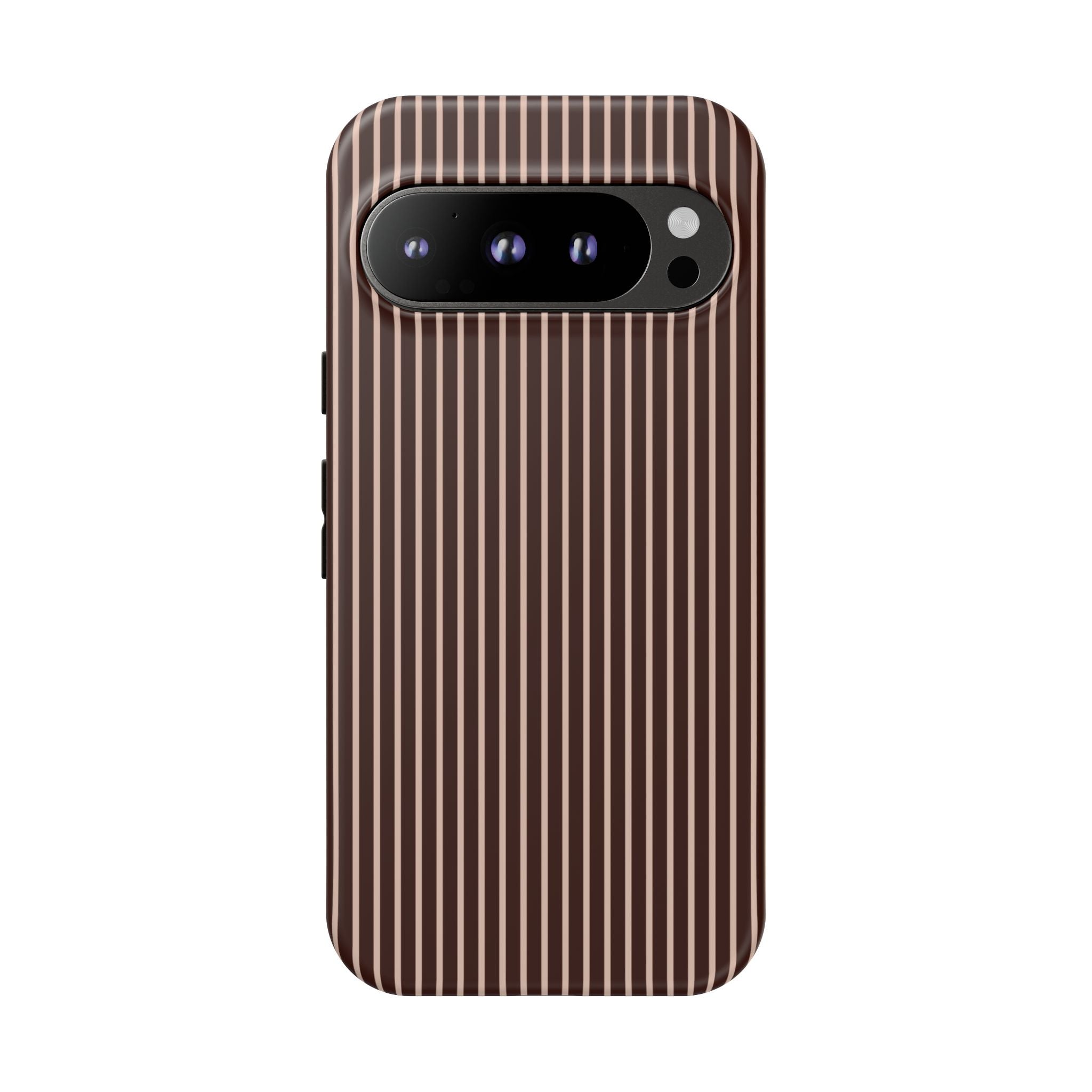 Cocoa Stripe Phone Case