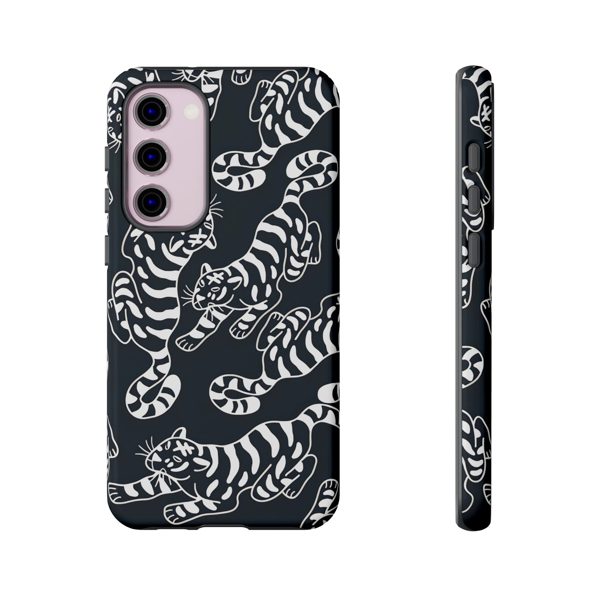 Tiger Tale White Tiger Galaxy Case