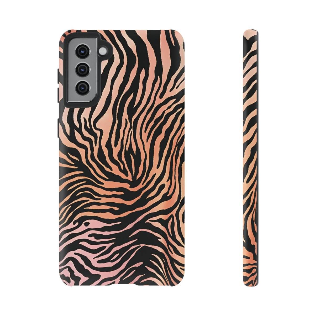 Wild Flirt | Pink Tiger Print Galaxy Case