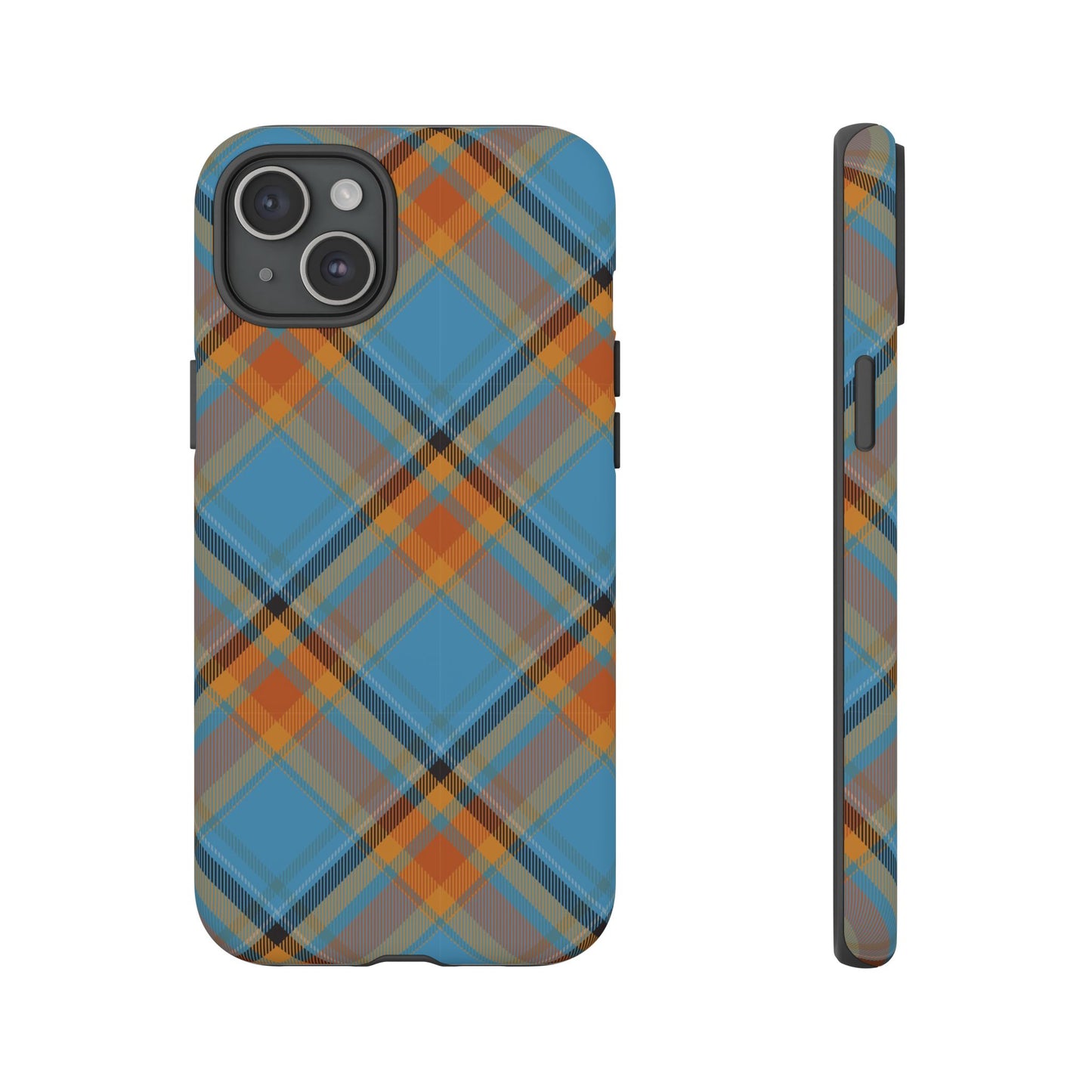 Cozy | Blue Plaid Case