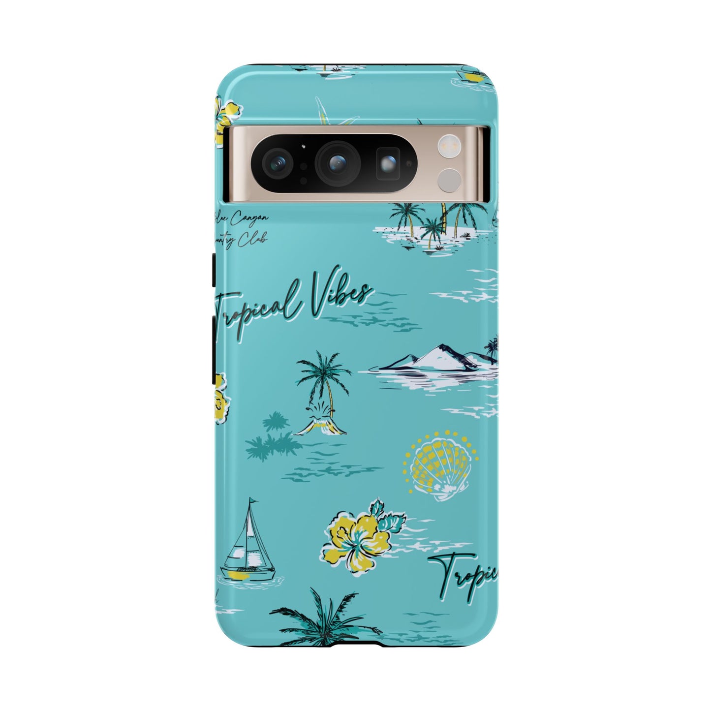 Tropical Vibes | Blue Island Vacation Case