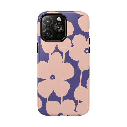 Blooms | Purple Floral MagSafe Case