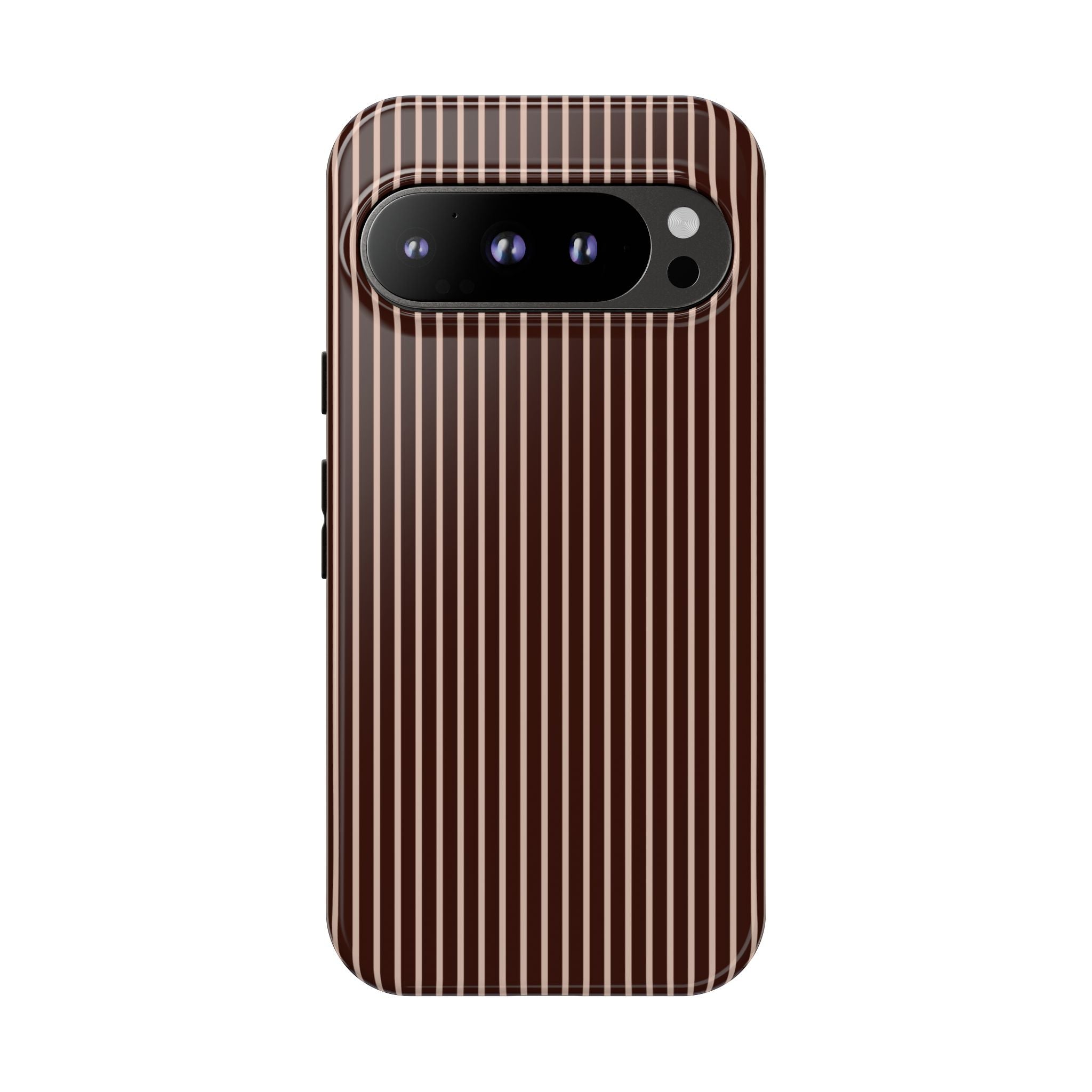 Cocoa Stripe Phone Case