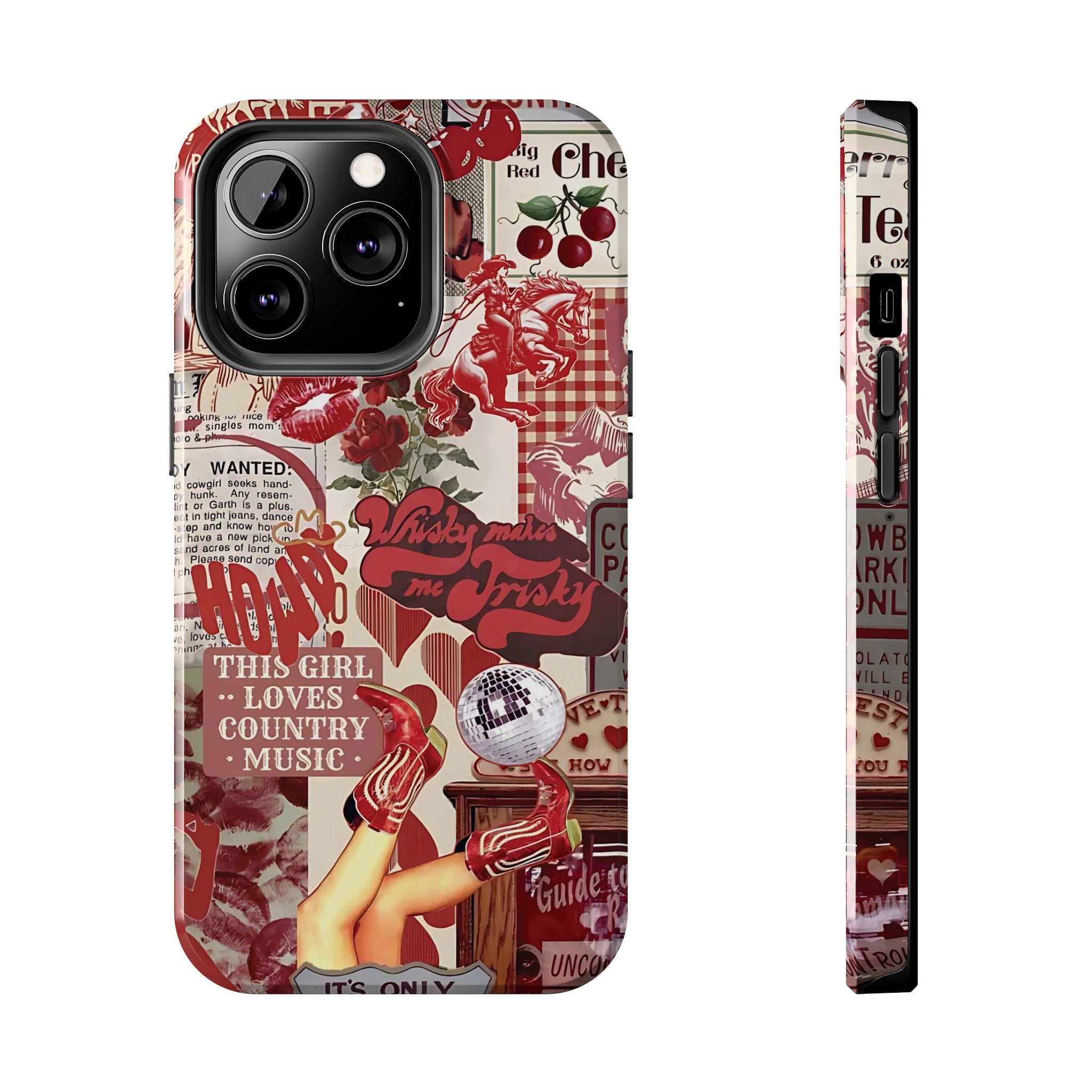 Cowgirl Glam Western iPhone Case