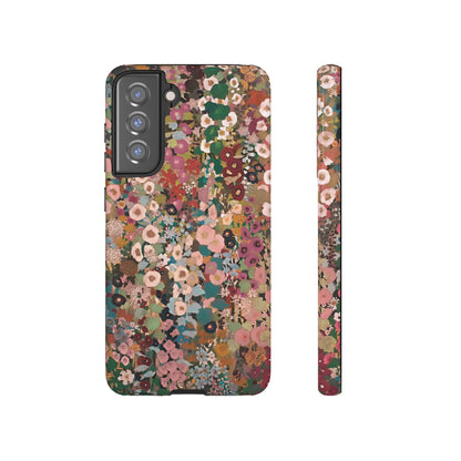 Funda para Samsung con diseño floral moderno de Wallflower