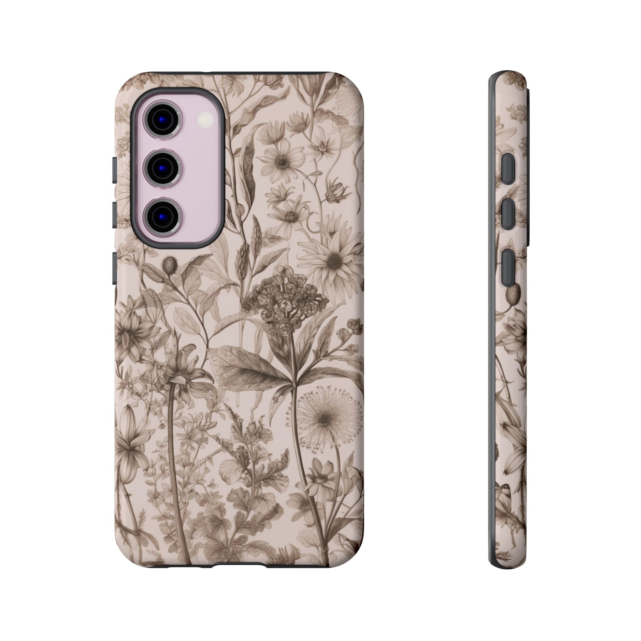 Wildflowers Floral Galaxy Case