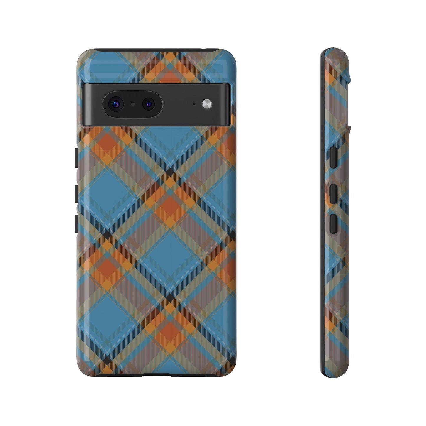 Cozy | Blue Plaid Case