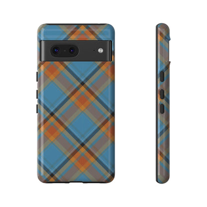 Cozy | Blue Plaid Case