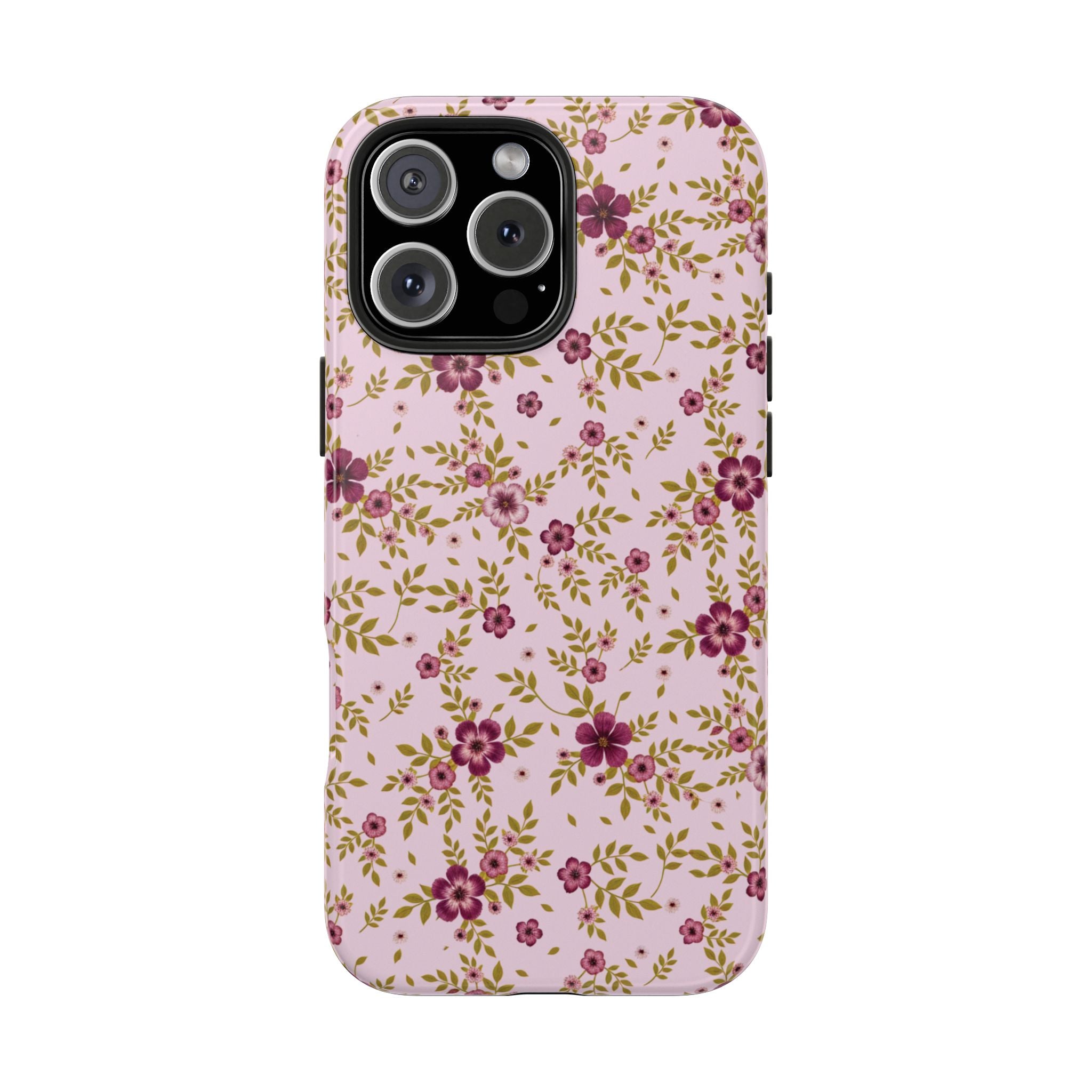 Lilac Petals Purple Floral iPhone Case