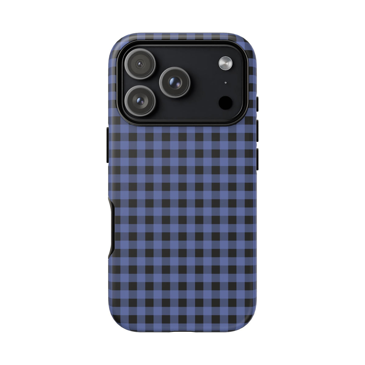 Blueberry Jam | Blue Gingham iPhone Case