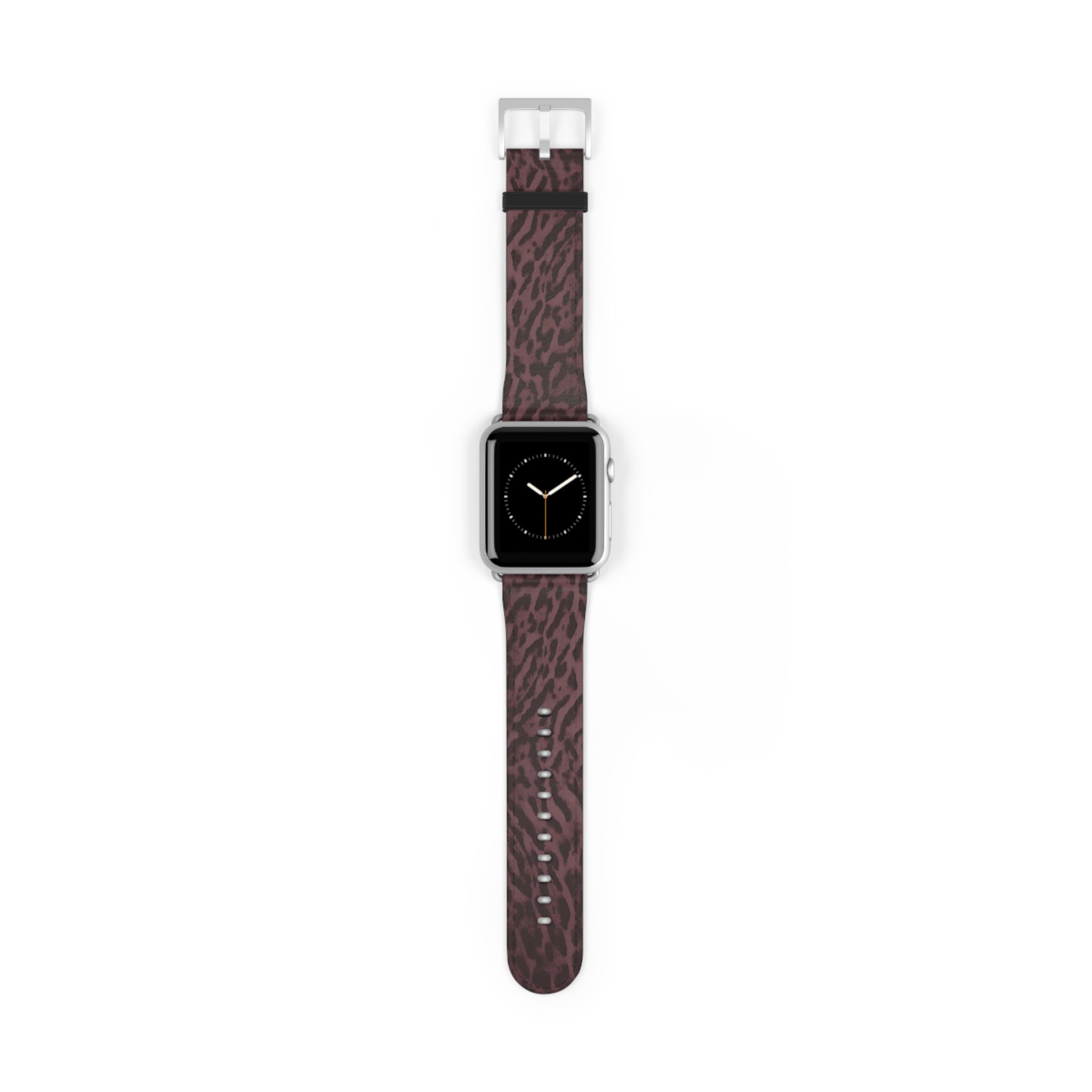 Purple Leopard Print Apple Watch Band