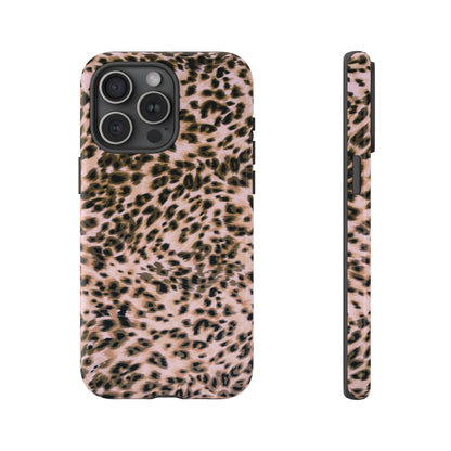 Flirt | Blush Leopard Print iPhone Case