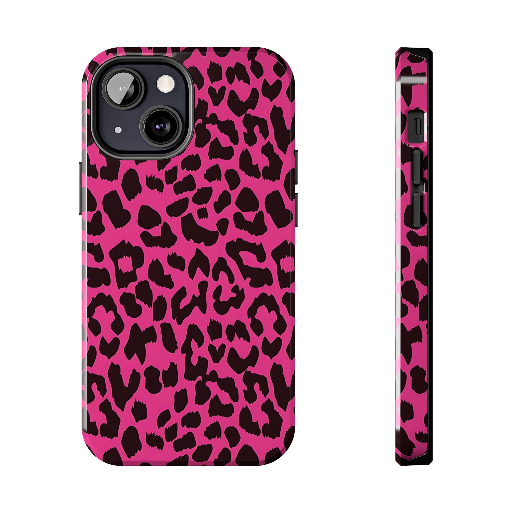 Funda para iPhone con estampado de leopardo rosa | Pasarela