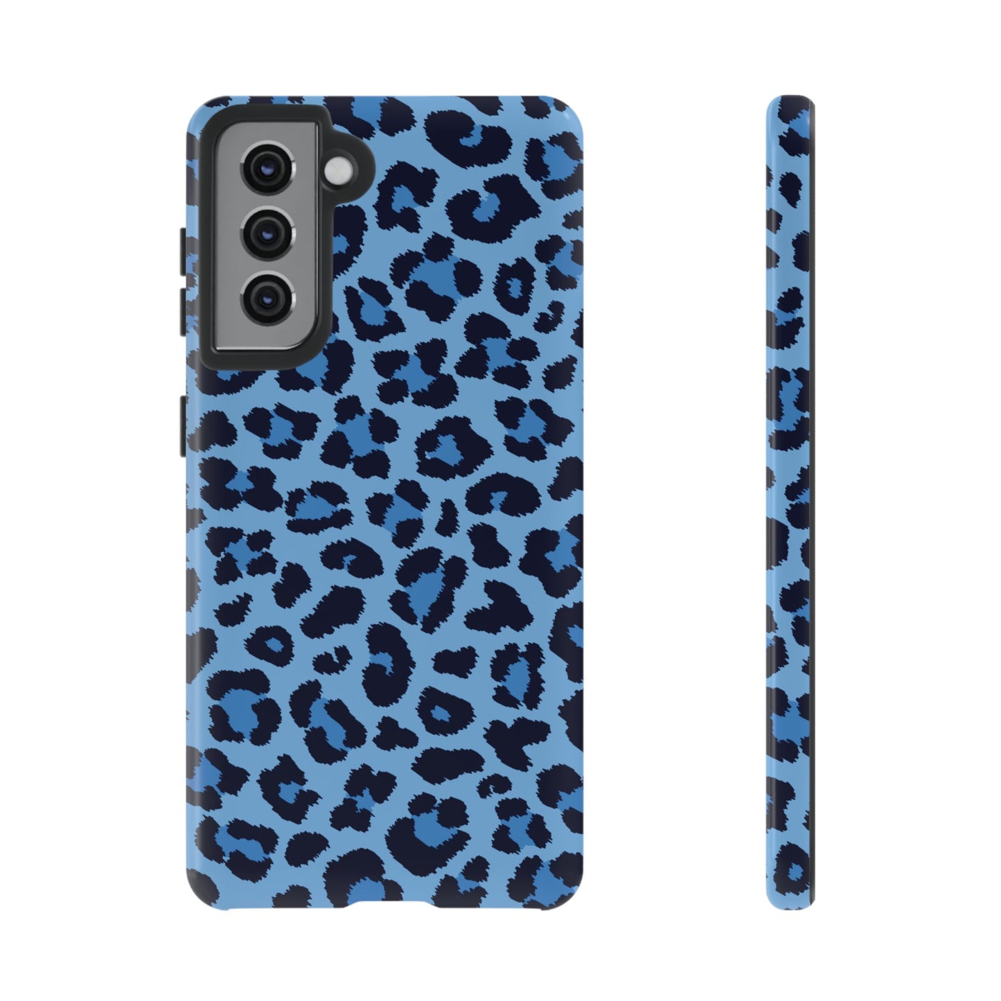 Blue Leopard | Bold Y2K Animal Print Case