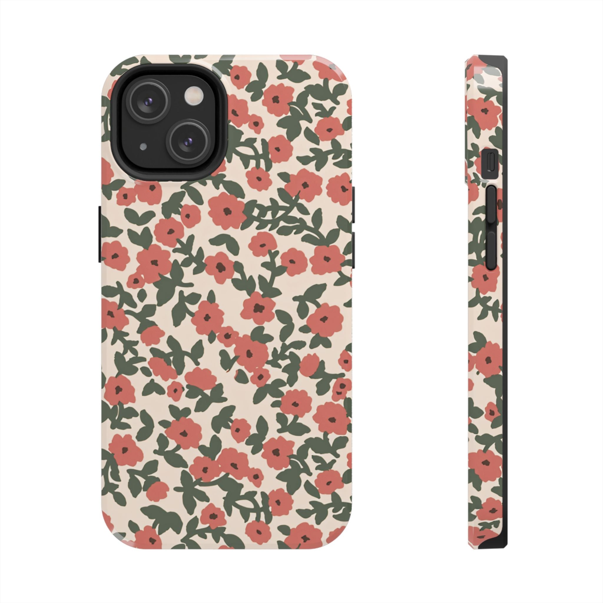 Painted Petals Floral iPhone Case