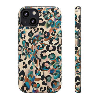 Funda para iPhone con estampado de leopardo de acuarela | Dreamy Leopard